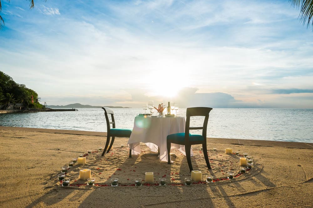 Dining by the Sea-Private dinner
