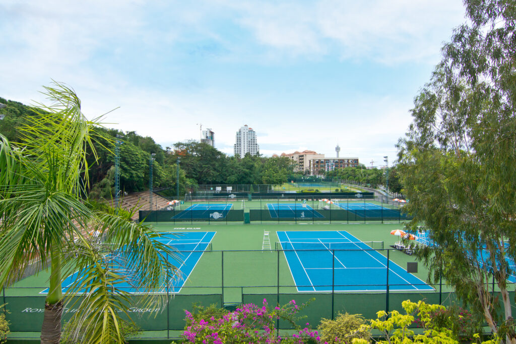 fitz club pattaya tennis tournament courts