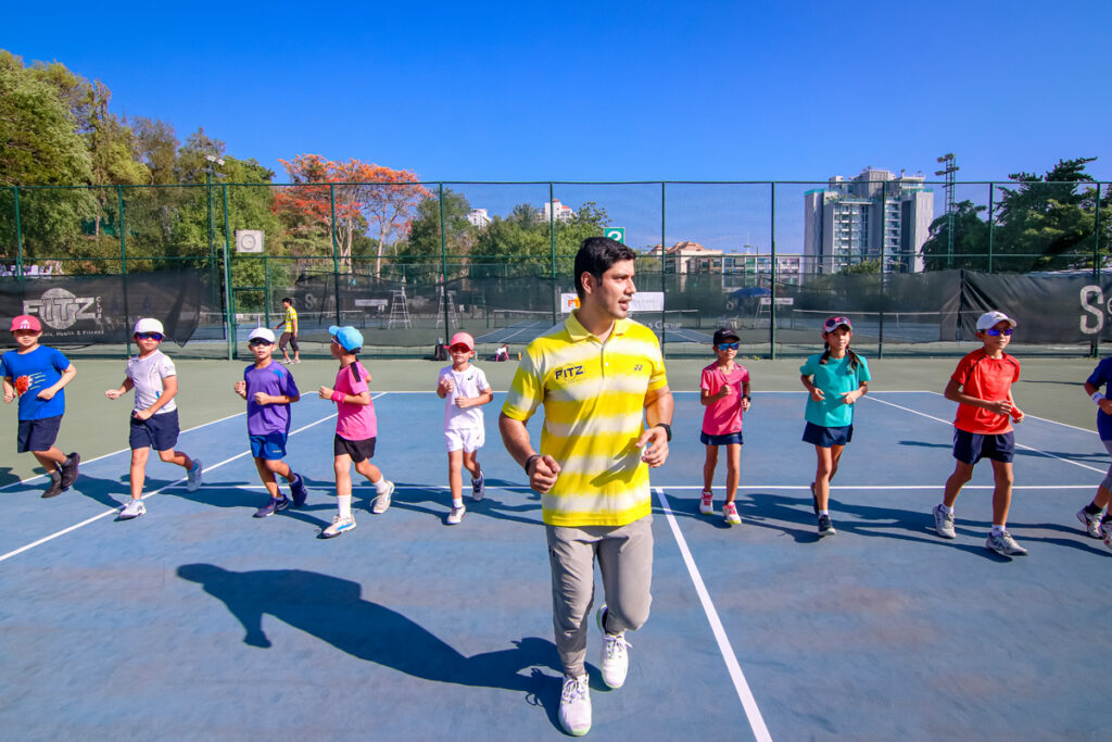 กิจกรรม Tennis Clinic เพื่อเตรียมความพร้อมให้กับผู้เข้าแข่งขันเทนนิสพัทยา
