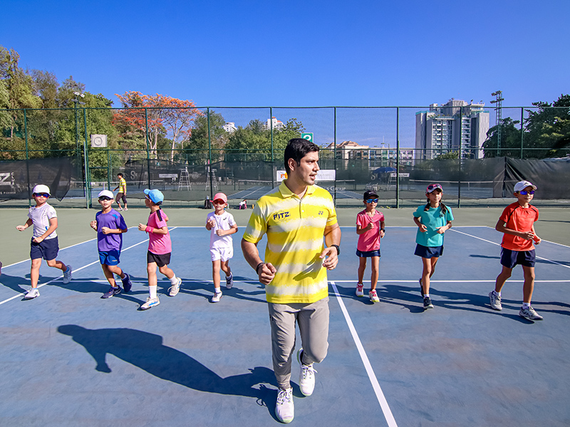 Tennis Clinic กบโค้ชมือโปร เตรียมพร้อมก่อนการแข่งขันเทนนิสเยาวชน แอสเซทไวส์ จูเนียร์ เทนนิส ไทยแลนด์ แชมเปี้ยนชิพ ปี 2567