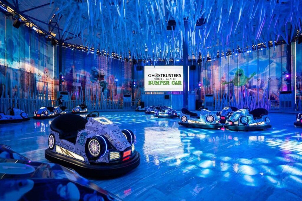 Bumper car เครื่องเล่นใหม่ที่โซน Ghostbusters