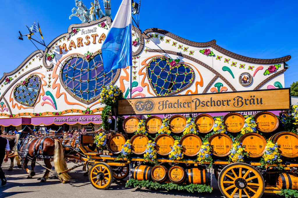 การเฉลิมฉลองเทศกาล oktoberfest 2024 ในประเทศเยอรมนี