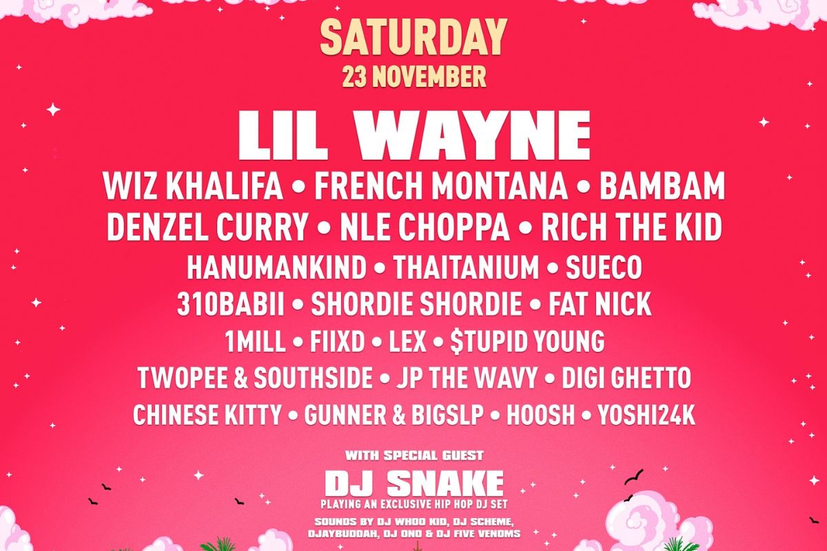 Rolling Loud Lil Wayne Day 2 Line-Up