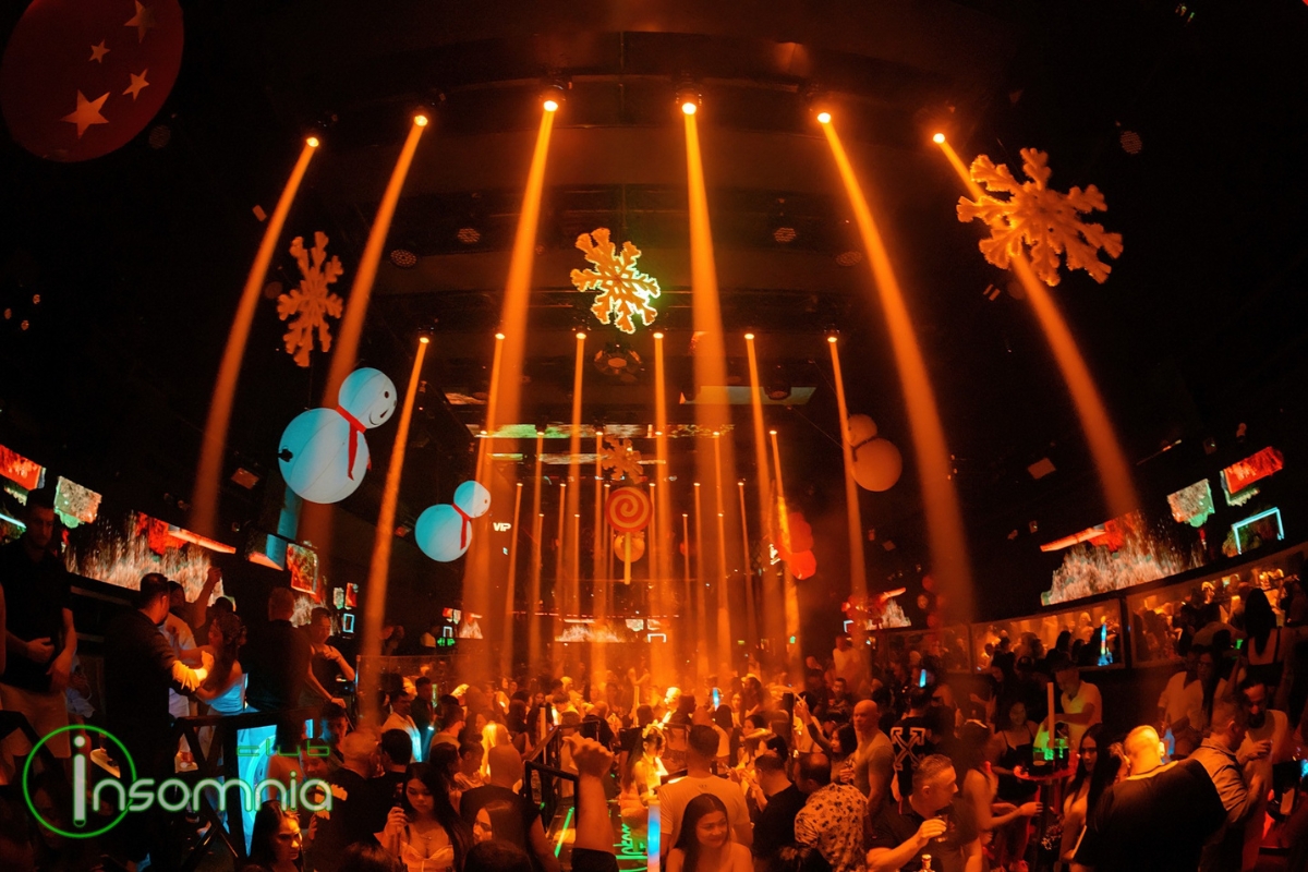 nightlife in Pattaya inside Club Insomnia