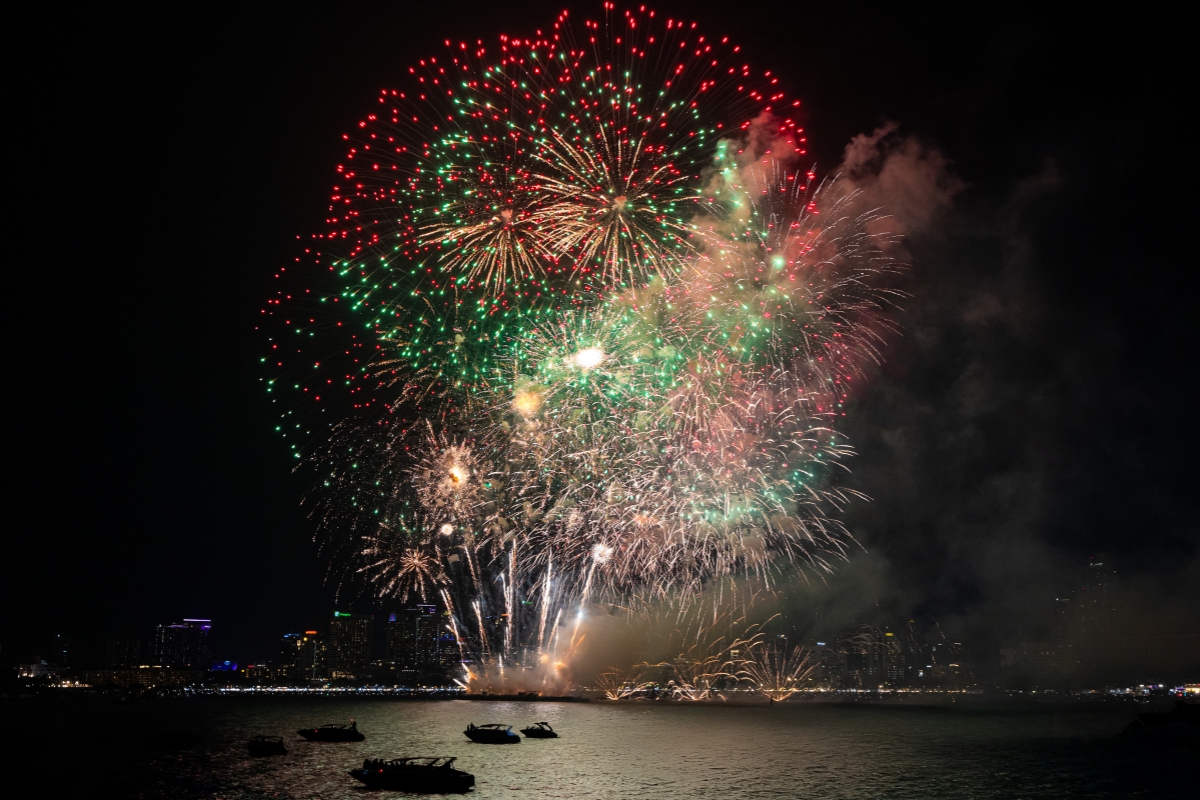 การแสดงพลุนานาชาติ ปฏิทินกิจกรรมเมืองพัทยา 2569 เดือนพฤศจิกายน