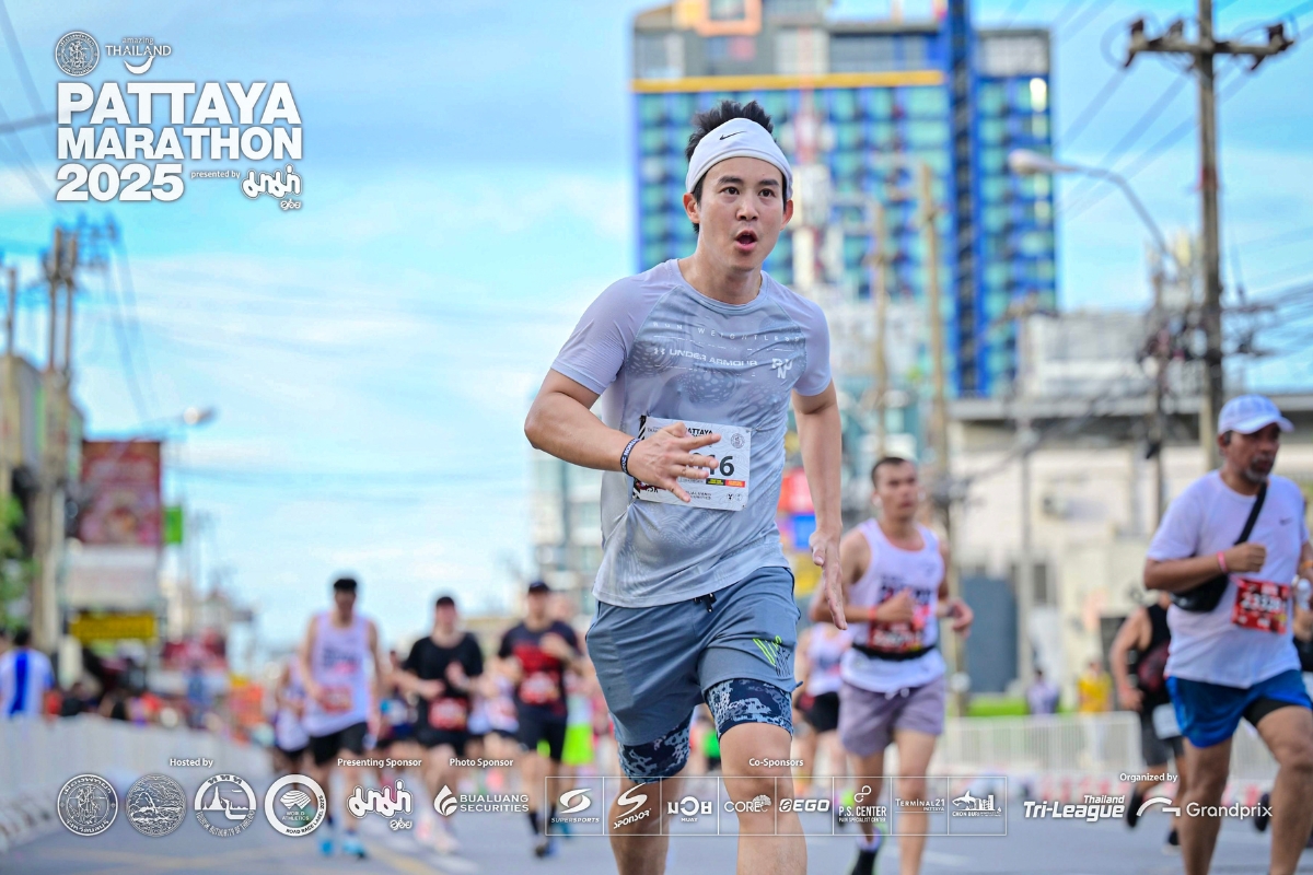 Pattaya Marathon 2026 งานวิ่งระดับชาติที่พัทยา