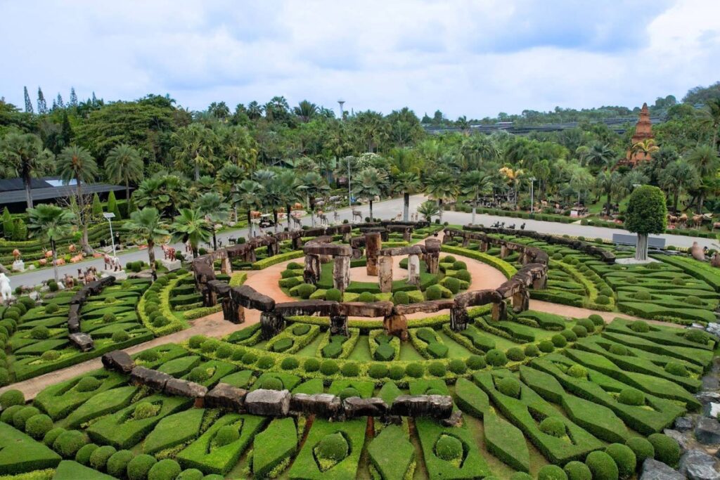 บรรยากาศภายในสวนนงนุชพัทยา