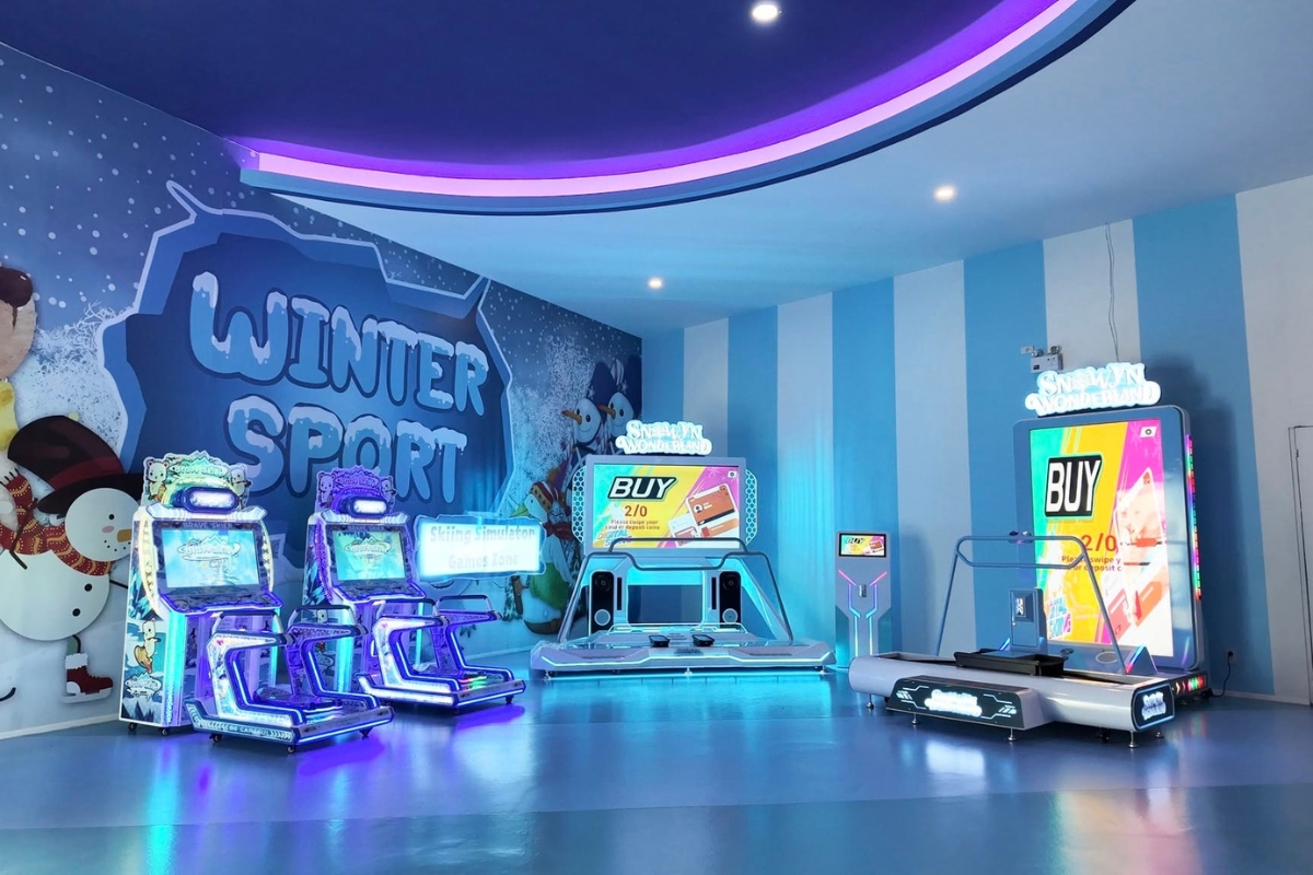 arcade zone at frost magical ice of siam